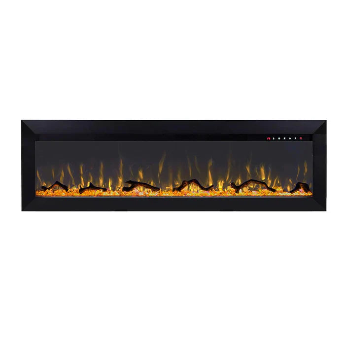 Moda Herman 1500W 60 inch Built-in Recessed Electric Fireplace